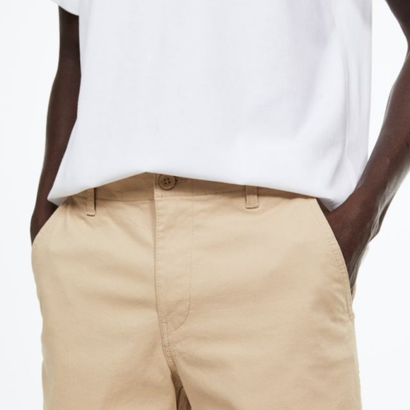 Regular Fit Chino Shorts MENS SIZE 29 - Picture 2 of 3